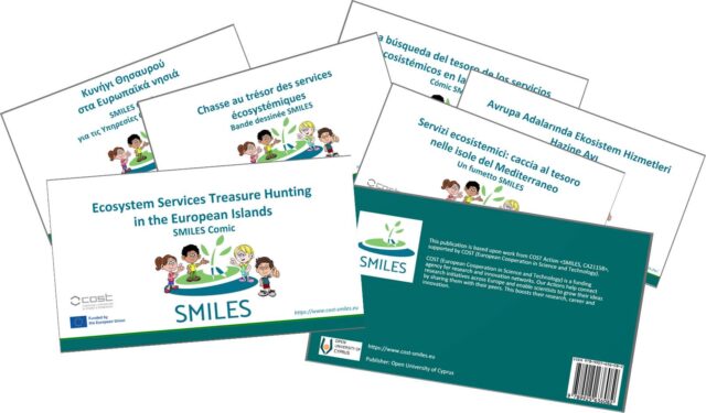 From Storytelling to Sustainable Landscapes: Linking COST action "SMILES" and REACT4MED Through a Children’s Comic